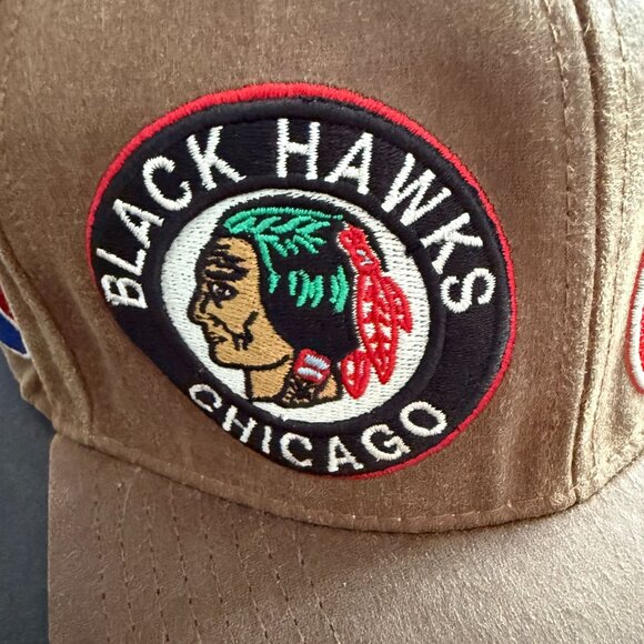 Vintage Zephyr Original Six NHL Hockey Cap Embroidered Patches Adjustable Strap - Picture 10 of 16